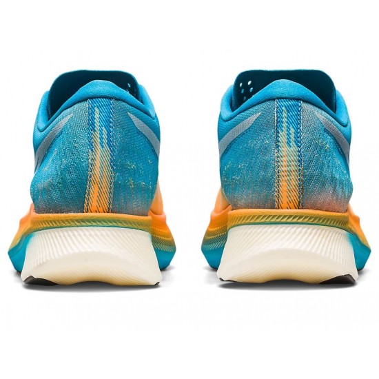 Asics Metaspeed Sky Orange Pop/Island Blue Running Shoes Women