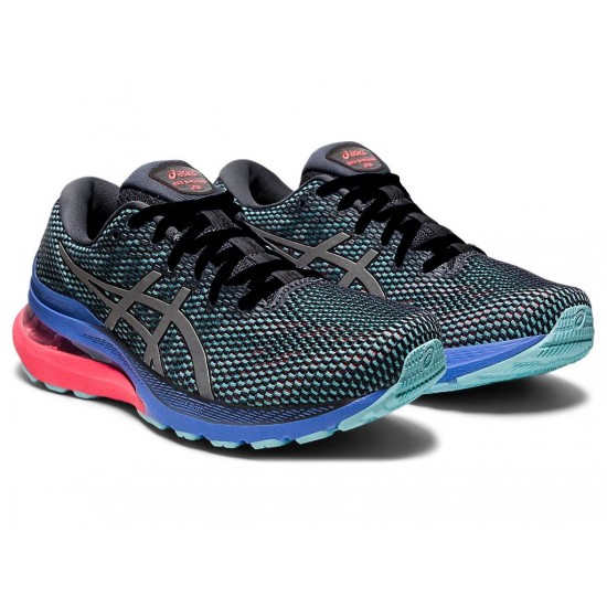 Asics Gel-Kayano 28 Lite-Show Carrier Grey/Pure Silver Running Shoes Women