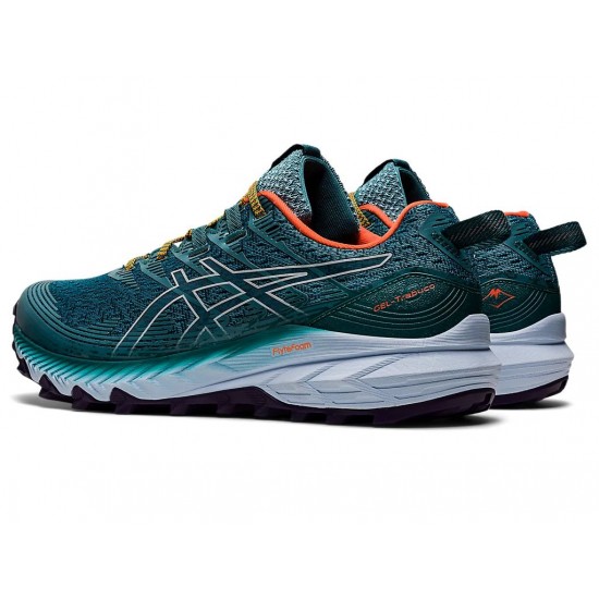 Asics Gel-Trabuco 10 Misty Pine/Soft Sky Trail Running Shoes Women