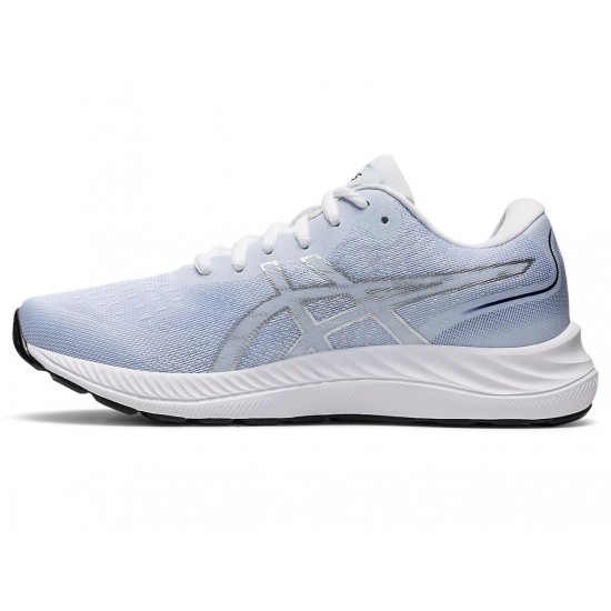 Asics Gel-Excite 9 White/Pure Silver Running Shoes Women