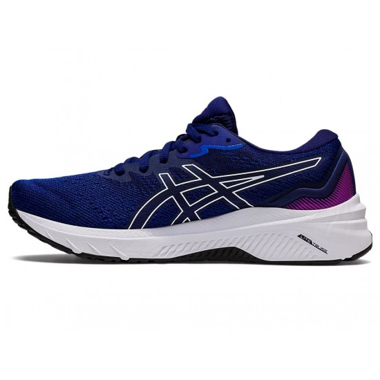 Asics Gt-1000 11 (D) Lapis Lazuli Blue/Soft Sky Running Shoes Women