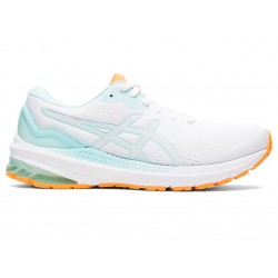 Asics Gt-1000 11 White/Clear Blue Running Shoes Women