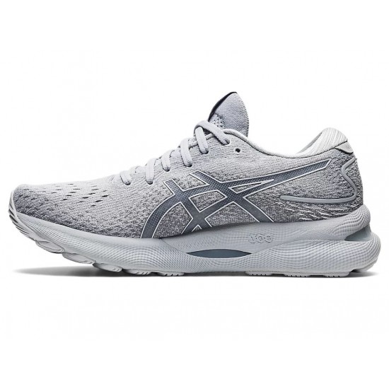 Asics Gel-Nimbus 24 Piedmont Grey/Piedmont Grey Running Shoes Women