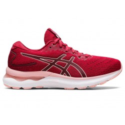 Asics Gel-Nimbus 24 Cranberry/Frosted Rose Running Shoes Women