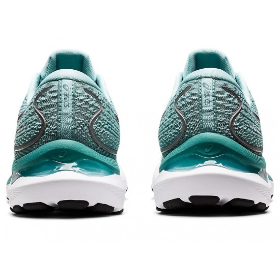 Asics Gel-Cumulus 24 Wide Oasis Green/Black Running Shoes Women