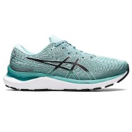 Asics Gel-Cumulus 24 Wide Oasis Green/Black Running Shoes Women