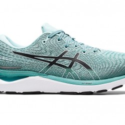 Asics Gel-Cumulus 24 Oasis Green/Black Running Shoes Women