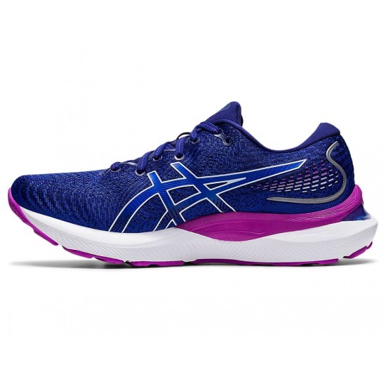 Asics Gel-Cumulus 24 Dive Blue/Soft Sky Running Shoes Women