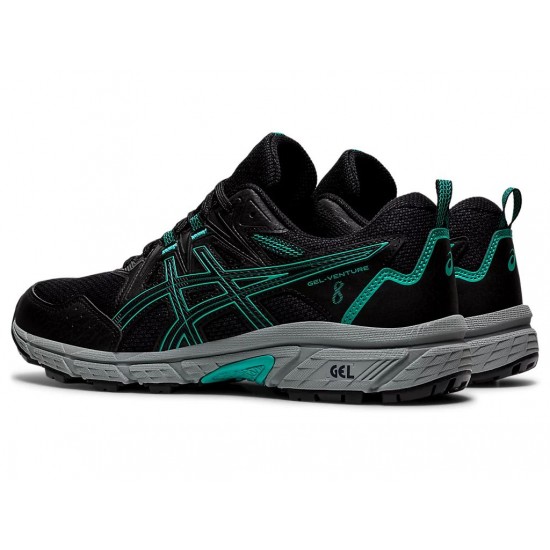 Asics Gel-Venture 8 Black/Black Trail Running Shoes Women