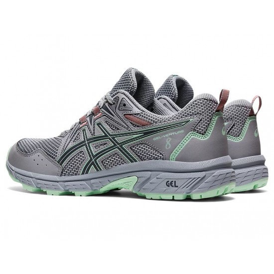 Asics Gel-Venture 8 (D) Piedmont Grey/Metropolis Trail Running Shoes Women