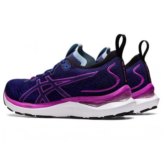 Asics Gel-Cumulus 24 Mk Dive Blue/Orchid Running Shoes Women