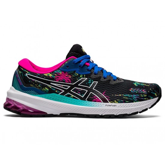 Asics Gt-1000 11 Black/Pink Glo Running Shoes Women