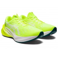 Asics Novablast 3 Safety Yellow/White Running Shoes Women