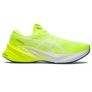 Asics Novablast 3 Safety Yellow/White Running Shoes Women