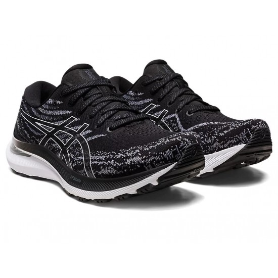 Asics Gel-Kayano 29 Wide Black/White Running Shoes Women