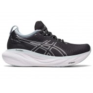 Asics Gel-Nimbus 25 Black/Reborn Blue Running Shoes Women