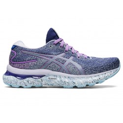 Asics Gel-Nimbus 24 Twilight Blue/White Running Shoes Women