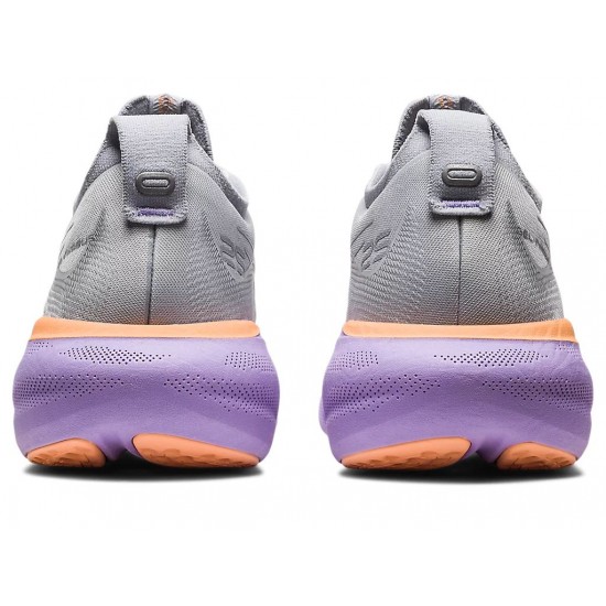 Women's GEL-NIMBUS 25, Piedmont Grey/Pure Silver, Running Shoes