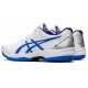 Asics Solution Swift Ff Clay White/Electric Blue Tennis Shoes Men