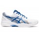 Asics Gel-Game 8 White/Lake Drive Tennis Shoes Men