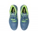 Asics Gel-Resolution 9 Wide Steel Blue/Hazard Green Tennis Shoes Men