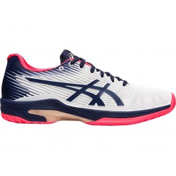 Asics Solution Speed Ff White/Peacoat Tennis Shoes Women
