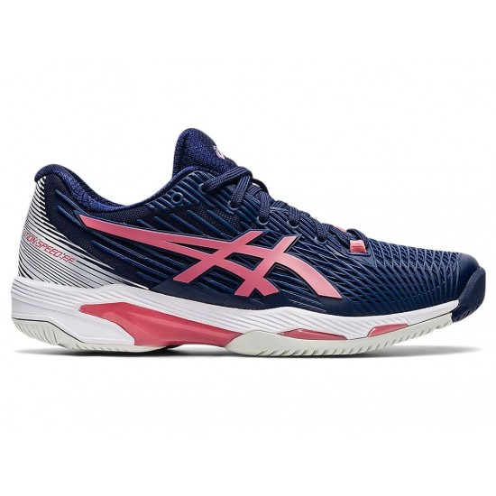 Asics Solution Speed Ff 2 Peacoat/Smokey Rose Tennis Shoes Women