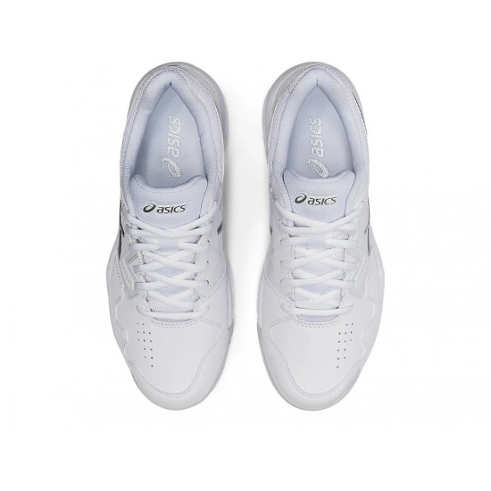 Asics Gel-Dedicate 7 White/Pure Silver Tennis Shoes Women