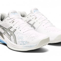 Asics Sky Elite Ff White/Pure Silver Volleyball Shoes Women