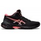 Asics Netburner Ballistic Ff Mt 3 Black/Papaya Volleyball Shoes Women