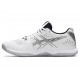 Asics Gel-Tactic White/Pure Silver Volleyball Shoes Men