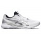 Asics Gel-Tactic White/Pure Silver Volleyball Shoes Men