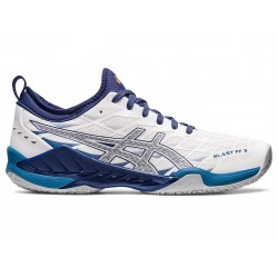  ASICS Men's Magic Speed Running Shoes, 10.5, MAKO Blue/Hazard  Green