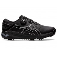 Asics Gel-Course Duo Boa Black/Black Golf Shoes Men