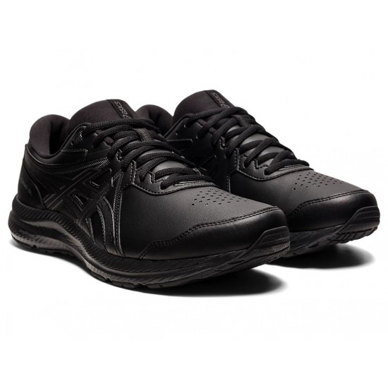 Asics Gel-Contend Walker (4E) Black/Black Running Shoes Men