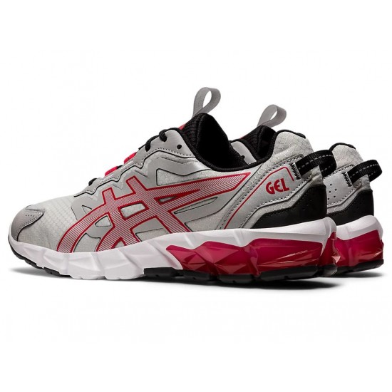 Asics Gel-Quantum 90 Glacier Grey/Classic Red Sportstyle Shoes Men