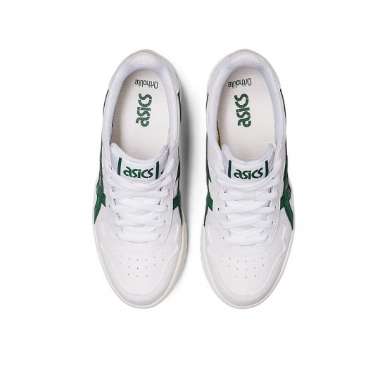 Asics Japan S Pf White/Shamrock Green Sportstyle Shoes Women