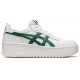 Asics Japan S Pf White/Shamrock Green Sportstyle Shoes Women