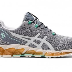 Asics Gel-Quantum 360 6 Knit Glacier Grey/Sheet Rock Sportstyle Shoes Women