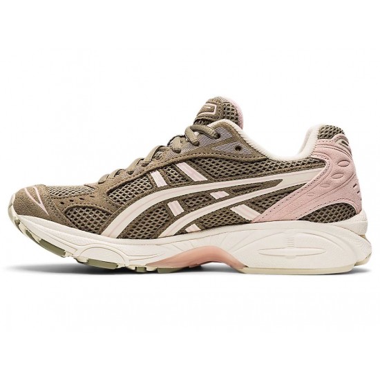 Asics Gel-Kayano 14 Mink/Cream Sportstyle Shoes Women