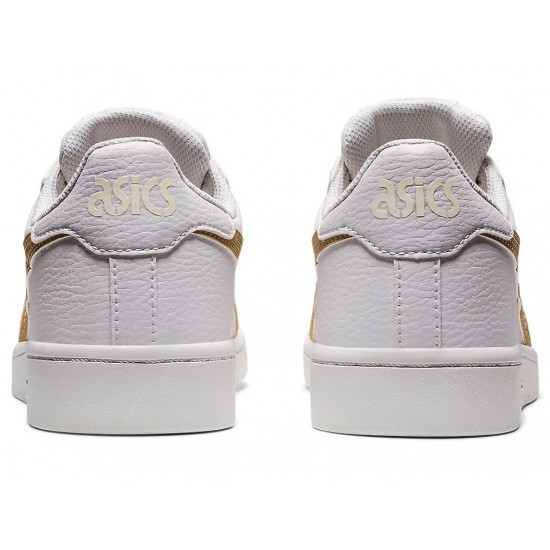 Asics Japan S White/Camel Beige Sportstyle Shoes Women