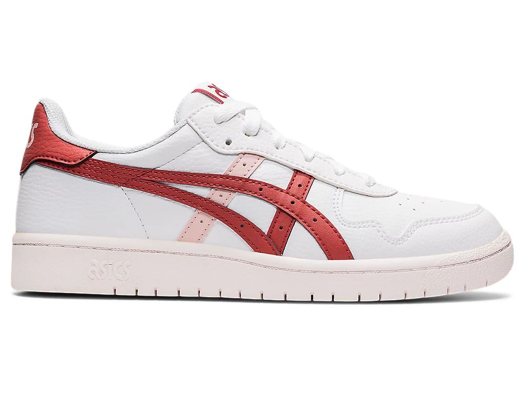 Asics Japan S White/Red Brick Sportstyle Shoes Women