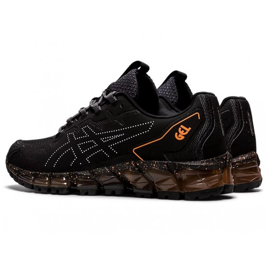 Asics Gel-Quantum 360 6 Black/Sun Peach Sportstyle Shoes Women