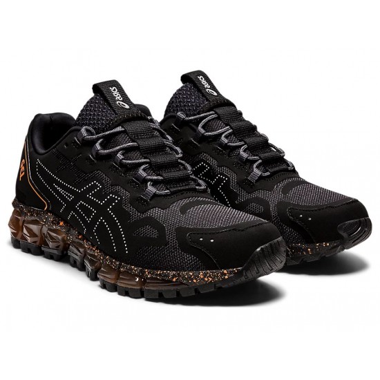 Asics Gel-Quantum 360 6 Black/Sun Peach Sportstyle Shoes Women