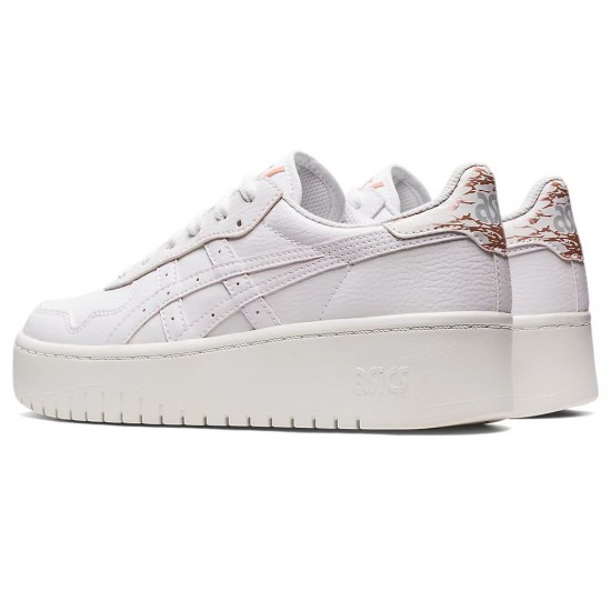 Asics Japan S Pf White/White Sportstyle Shoes Women