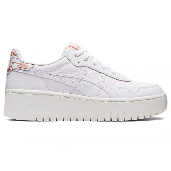 Asics Japan S Pf White/White Sportstyle Shoes Women